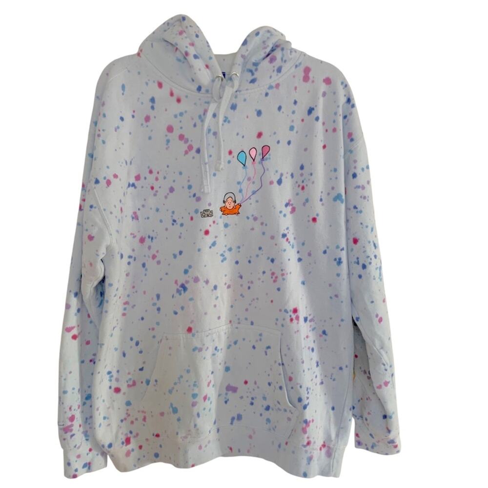 Buddhas Buds Buddha & The Musical Album Limited Edition Speckled Hoodie Large - Picture 2 of 5